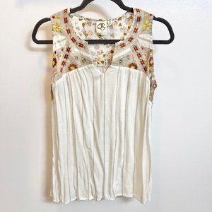 One September mixed media tank small